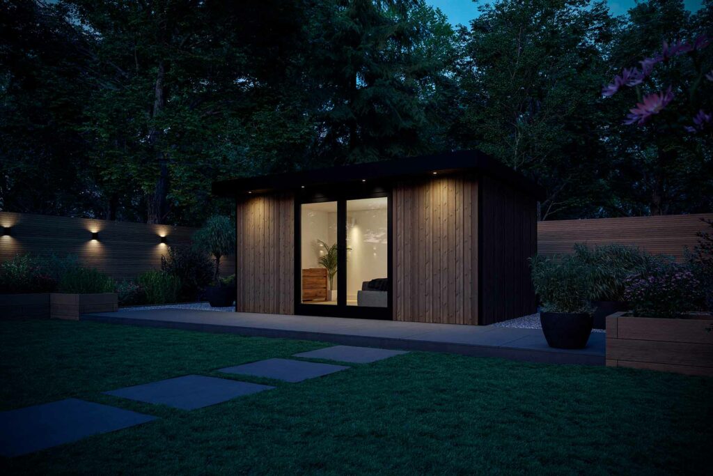 Increase your property value with a Timber clad garden room